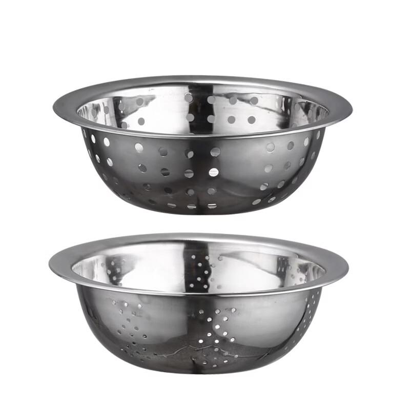Thickened Stainless Steel Rice Washing Colander
