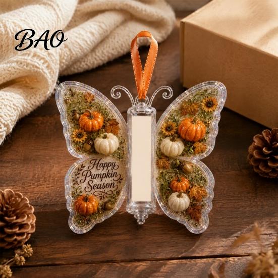 Rollenbanknoten-Aufbewahrungsbehälter Acryl Schmetterling Bargeldgeschenk-Ornament, Weihnachten Halloween Geldhalter mit Klarem Kreativem Geschenkbox-Fach,
