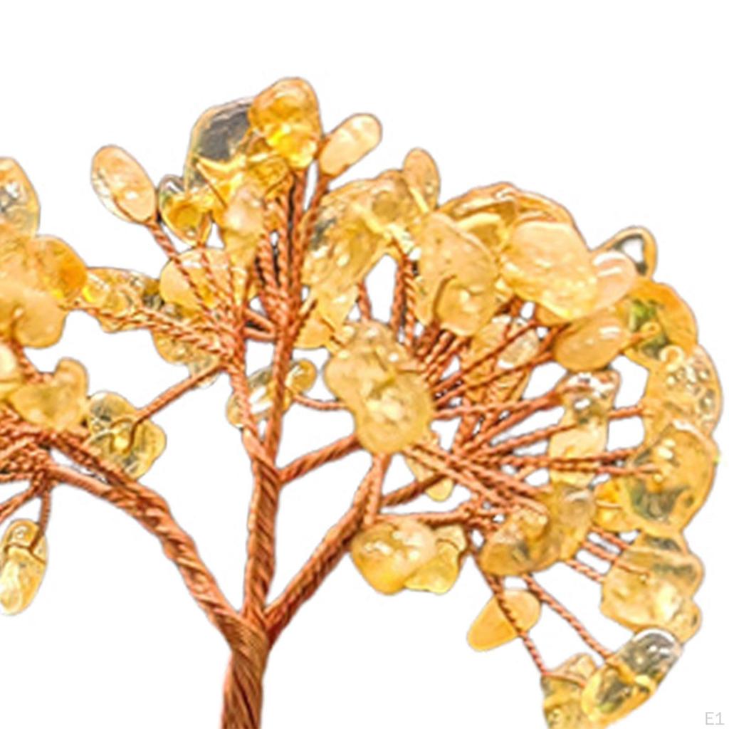 Money Tree Figurine Decorative Piece for Office Shelf Gift