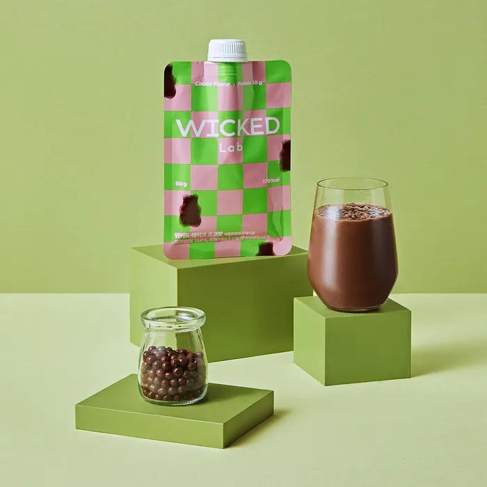 Wicked Diet Shake Chocolate Flavor 4 Week Plan (28 Pieces)