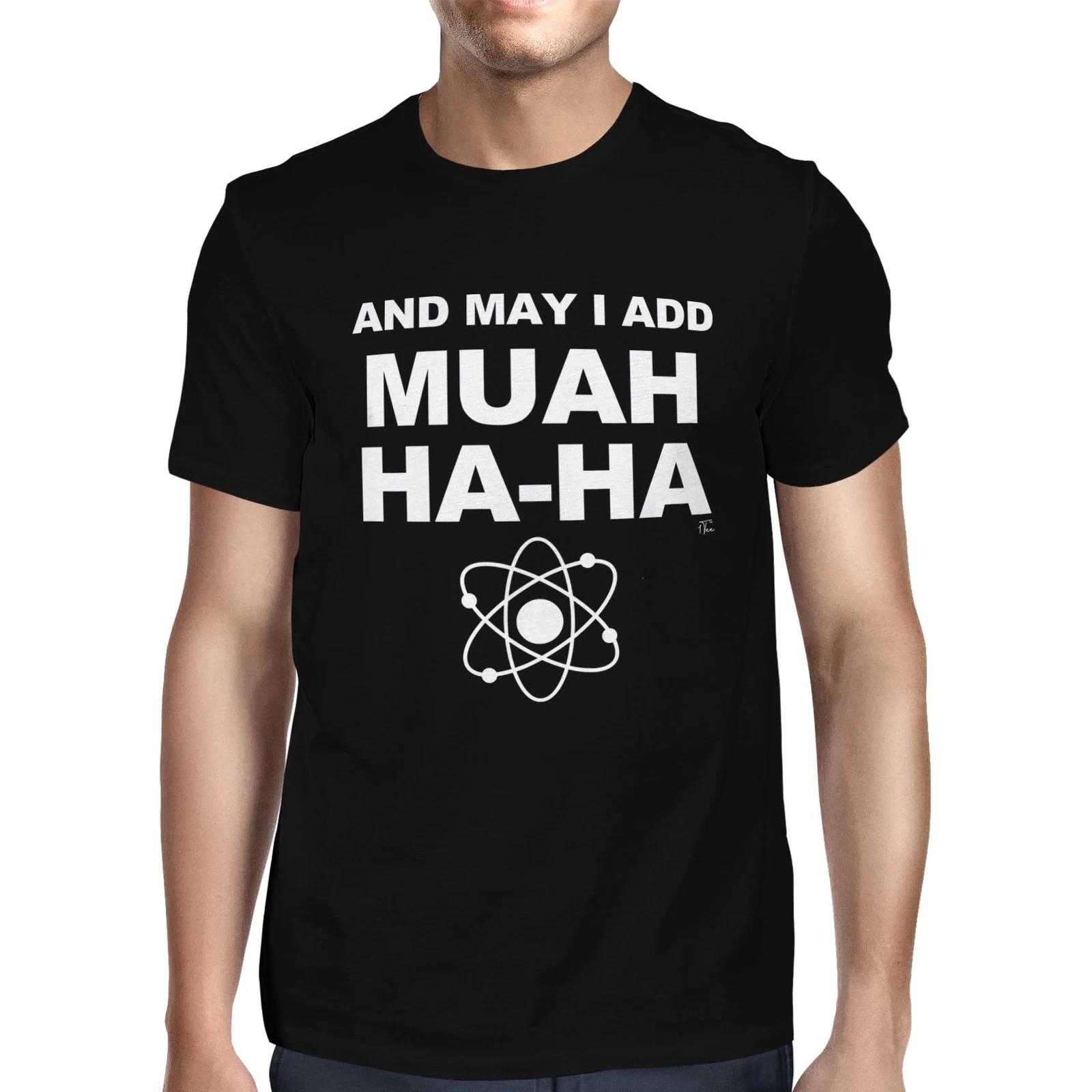 1Tee Mens Muah Ha-Ha T-Shirt XXL