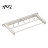Pressure-resistant Clothes Rack Wall Hanger Foldable Drying Reinforced Material Mounted Laundry Clothing Double Pole