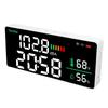 LED Decibel Meter 2.4G WiFi Wall Mounted 11 Inch LED Temperature Humidity Time Display Sound Level Meter for Tuya