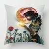 Home Decor Fantasy Angels Printed Pillowcase for Decor Pattern Cushion Cover Suitable for Sofa Bedroom Car Pillow Cover