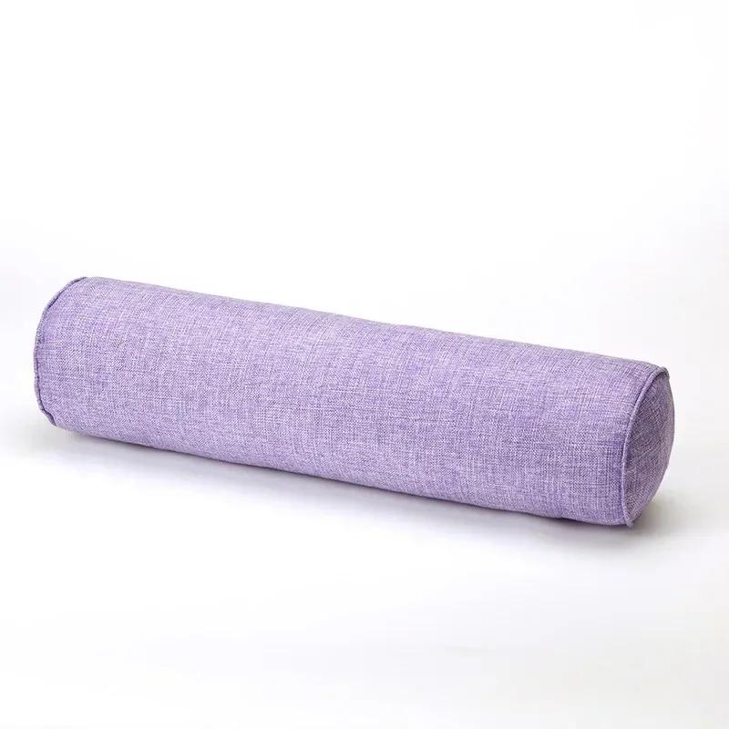 Long Pillow Inner Round Body Cushion Pad Rectangular Sleep Nap Pillow Imitation Cotton Linen Cushion Home Bedroom Accessories