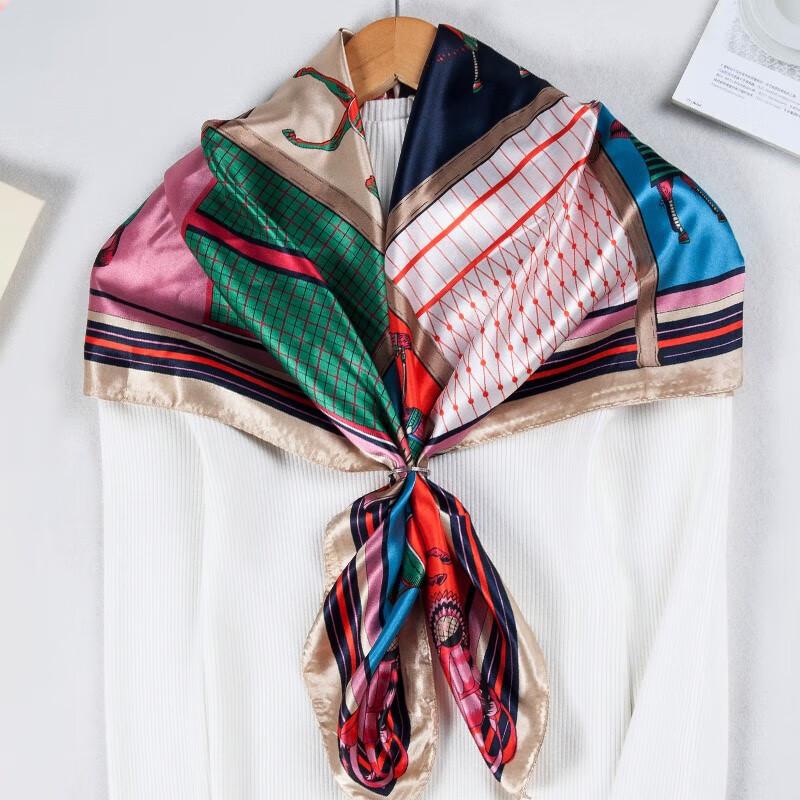 Si Yu Tang Floral Eye Mask & Satin Scarf Gift Set