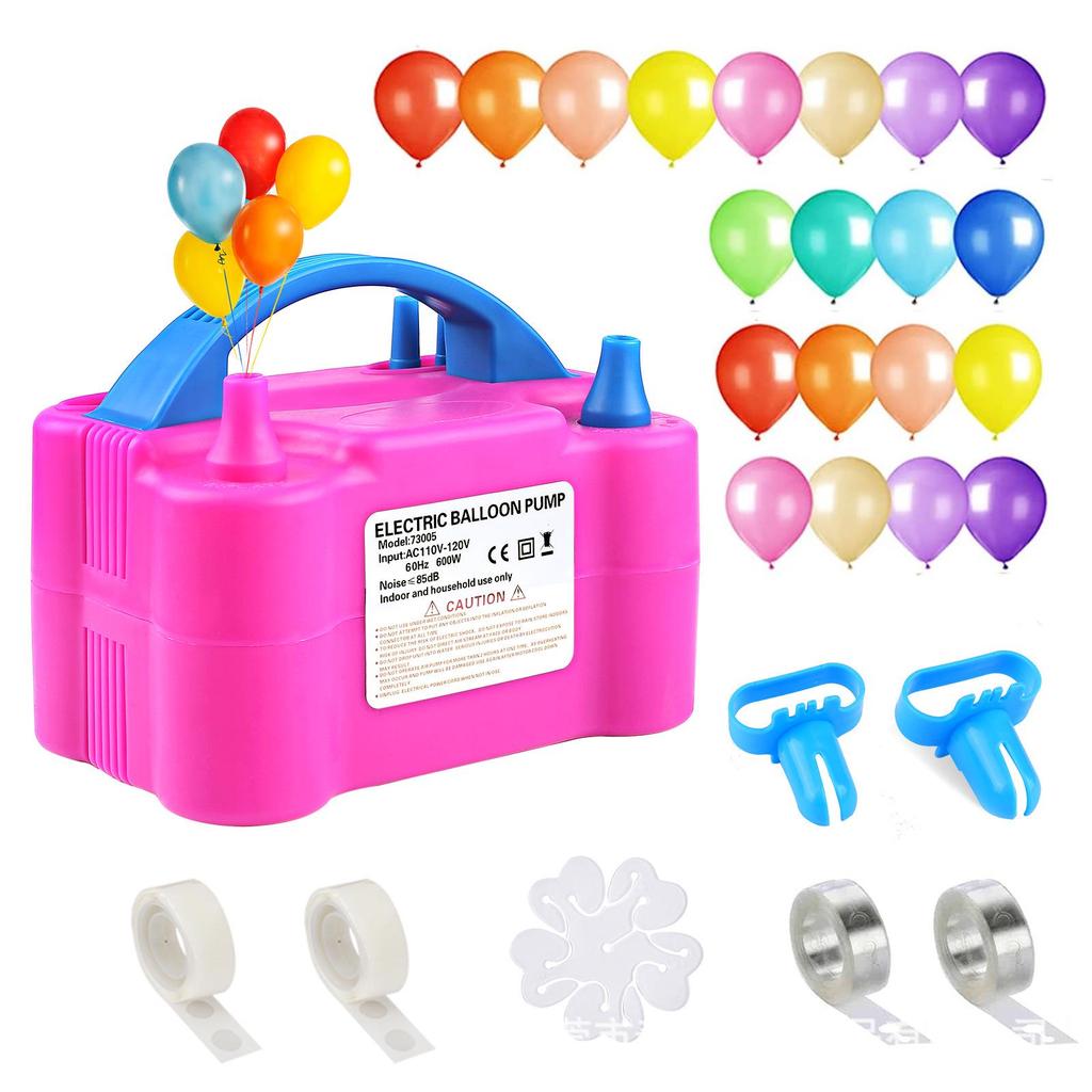 High-Power Automatic Double Hole Balloon Inflator 73005, Perfect for Weddings and Events