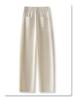 Women's Beige Harem Pants 2025 - New Spring Straight-Leg Slimming Casual Style