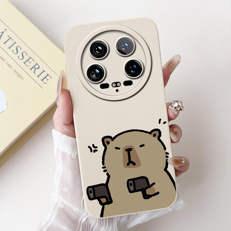 For Xiaomi 14 Ultra Case Mi 13 Ultra Unique Cartoon Cover Shockproof Phone Case For Xiaomi 13 Ultra Mi 13Ultra 14Ultra Soft Bags