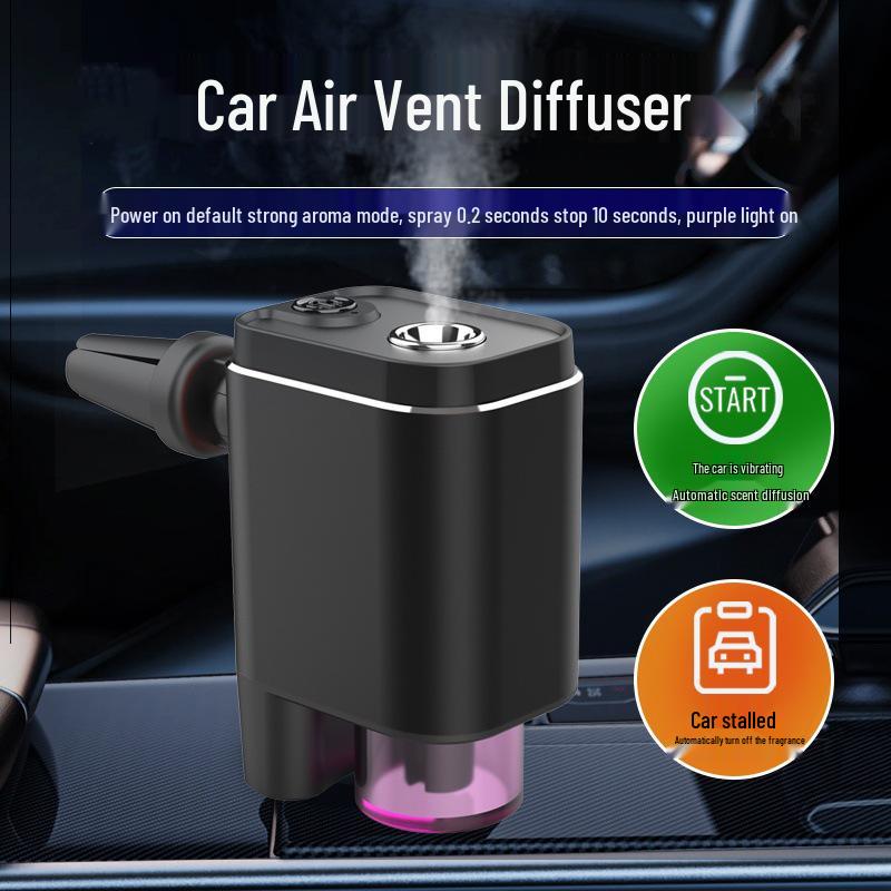 Men's Car Air Vent Aroma Diffuser & Fragrance Sprayer - High-End Ornament