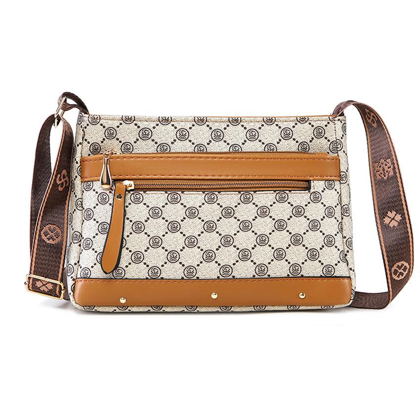 This Is A Versatile Autumn and Winter Women's Bag with A Large Capacity, Printed Loose Change and A Mobile Phone Bag for Women