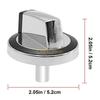 L8RE 5 Pieces Universal Knobs Oven Stove Knob Assembly Easy to Install Durable Metal Material for W10284885 Model