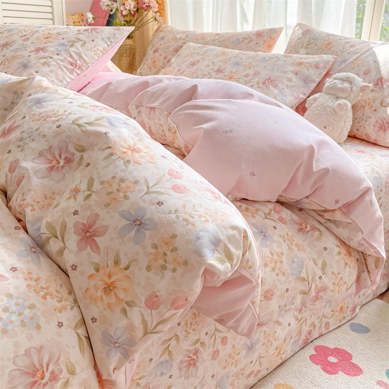 Copripiumino in Twill di Puro Cotone per Dormitori - Singolo/Matrimoniale