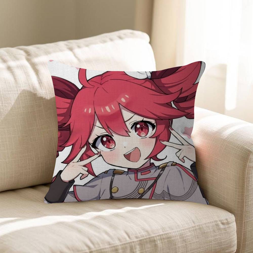 KKasane Teto Pillow Cover Sofa Cushion Cover Home Room Decoration Children Gift