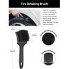 Fantasticlean 6PCS Car Wheel Cleaning Pro Kit, Tire Brush, Soft-Bristled Rim Brush, Microfiber Bendable Brush, Double-Ended Detailing Brush, And