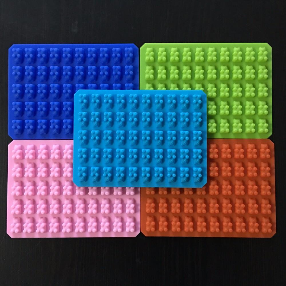 Stampi in Silicone per Torte Caramelle Orsetti Gommosi Forma Orso Stampo Orso Gommoso Stampo Silicone Fabbricatore di Cioccolato in Gomma