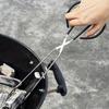 1 Stück Grillkohlezange, Lang und Dick Hitzebeständige Grillkohlezange Grillzubehör Werkzeug für Outdoor-Grillpartys, Holzkohle, Feuerstelle