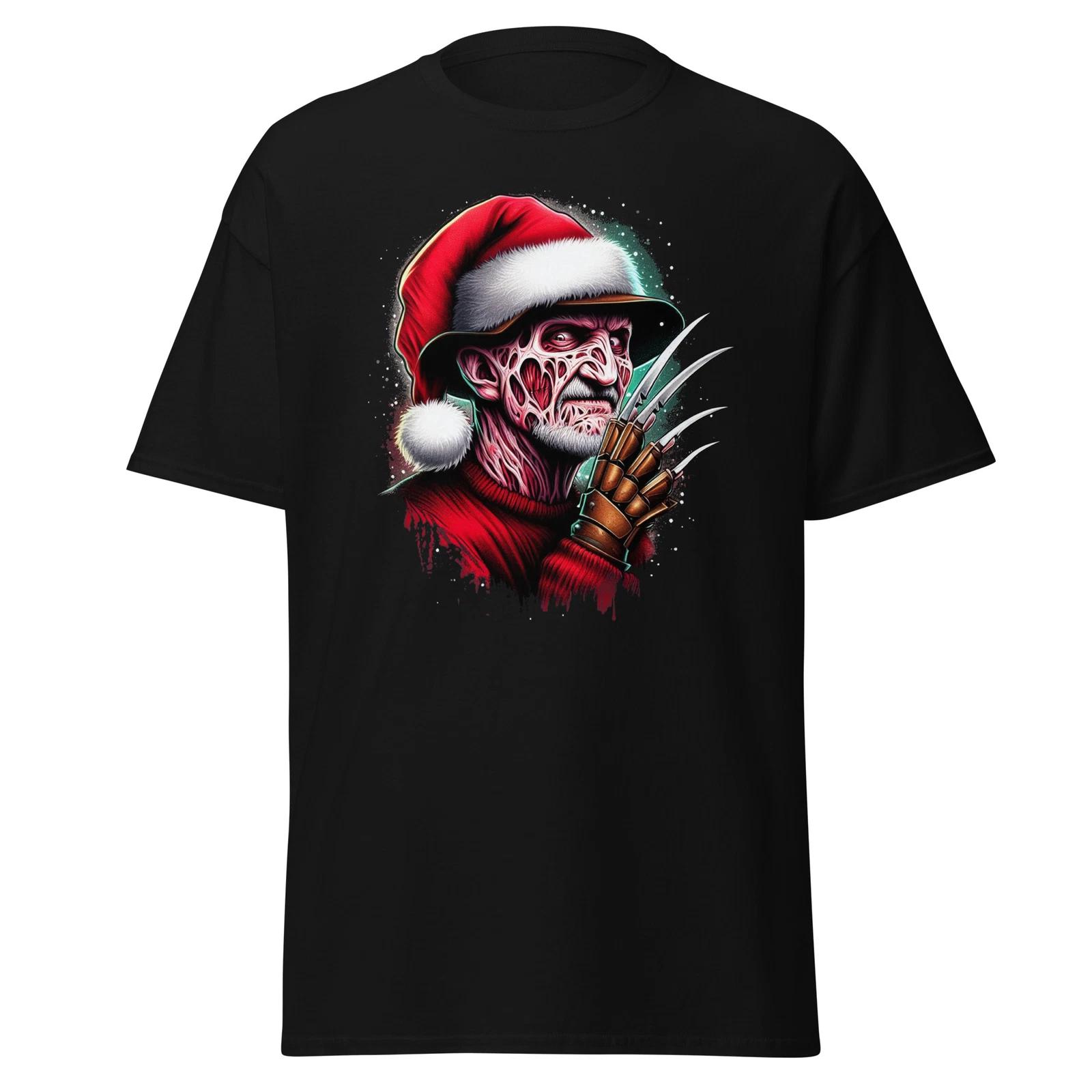 Freddy Krueger Santa T-Shirt - A Nightmare Before Christmas XXXXL