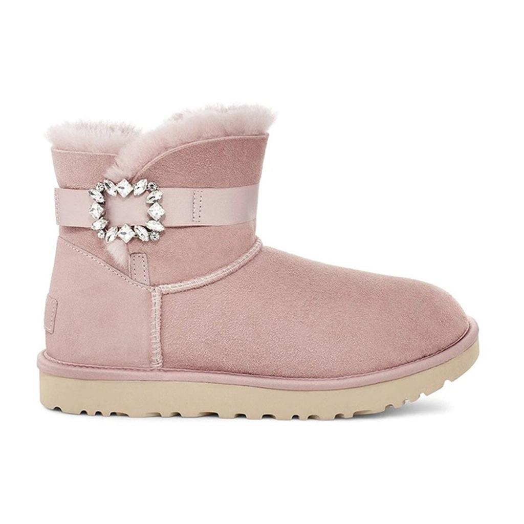 UGG Karlie Brooch 'Pale Pink' Women's 1110430-PCRY