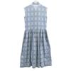 I.S. ISSEY MIYAKE 90s Made in Japan Old Check Pattern No sleeve Shirt dress Women Used