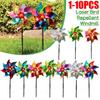 Bird Repeller Pinwheels Reflective Sparkly Scarecrow Pinwheel Windmill Spinner For Garden Lawn Yard Decor Keep Birds Away Child