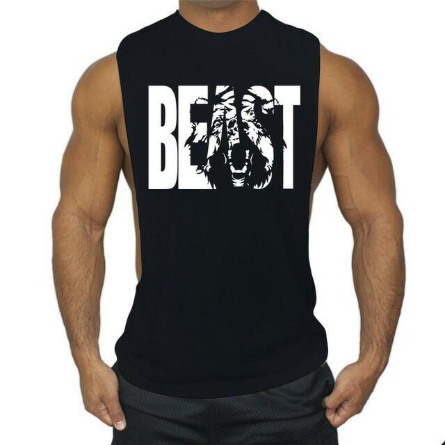 Gimnasio T camisas Sport chaleco Gimnasio ropa hombres Veste Homme camiseta  Stretch Ank Tops hombres comprar a buen precio — entrega gratuita, reseñas  reales con fotos — Joom
