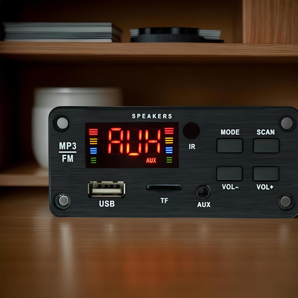 Car Audio - Remote Decoding Module - Wireless Operation, Lossless Sound Quality, Dual 25W