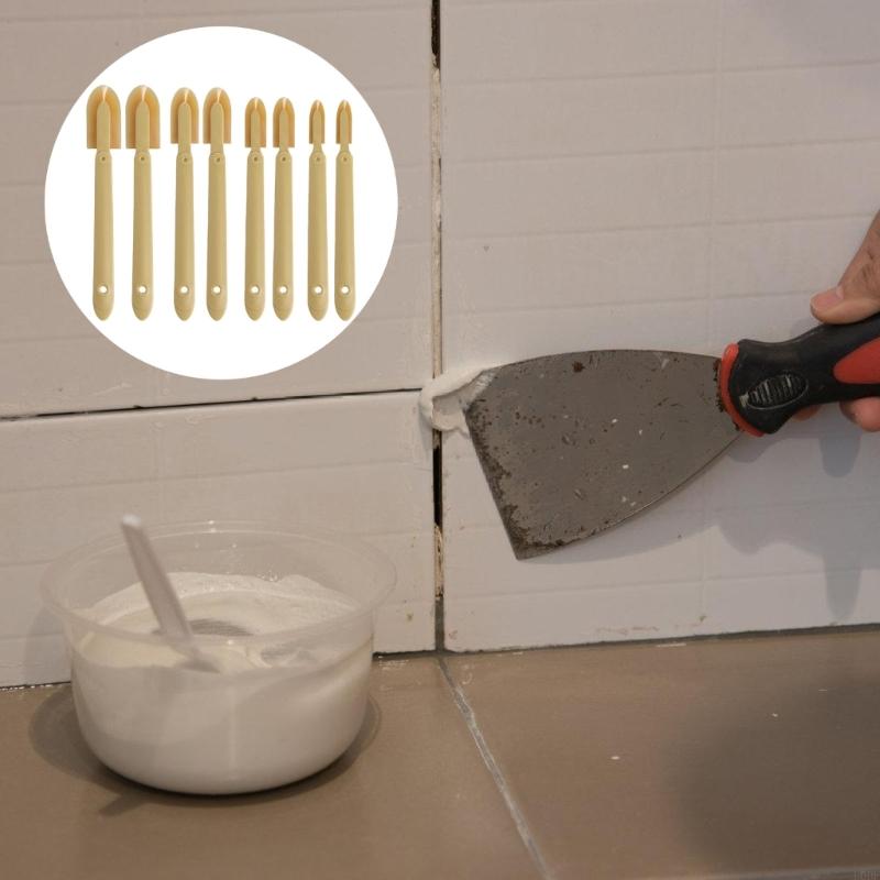 

Pack of 8 Silicone Caulking Applicators Caulking Tool for Grout Finishing and Safe Use on Delicate Materials China Mainland