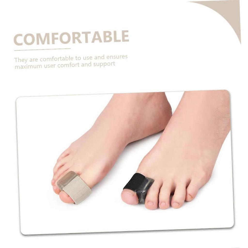 Toe Separators and Bunion Corrector Gel Spacers, 4 Pairs Reusable Comfortable Fit for Men and Women