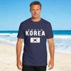 Vintage T Shirt South Korea Korean Flag Gift Cotton T Shirts Hippie Tshirt For Unisexs Summer Awesome Design Short Sleeve Tops