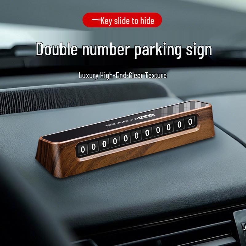 Qoros Temporary Parking Number Plate & Mobile Holder for Models 5/20, 7, and 3