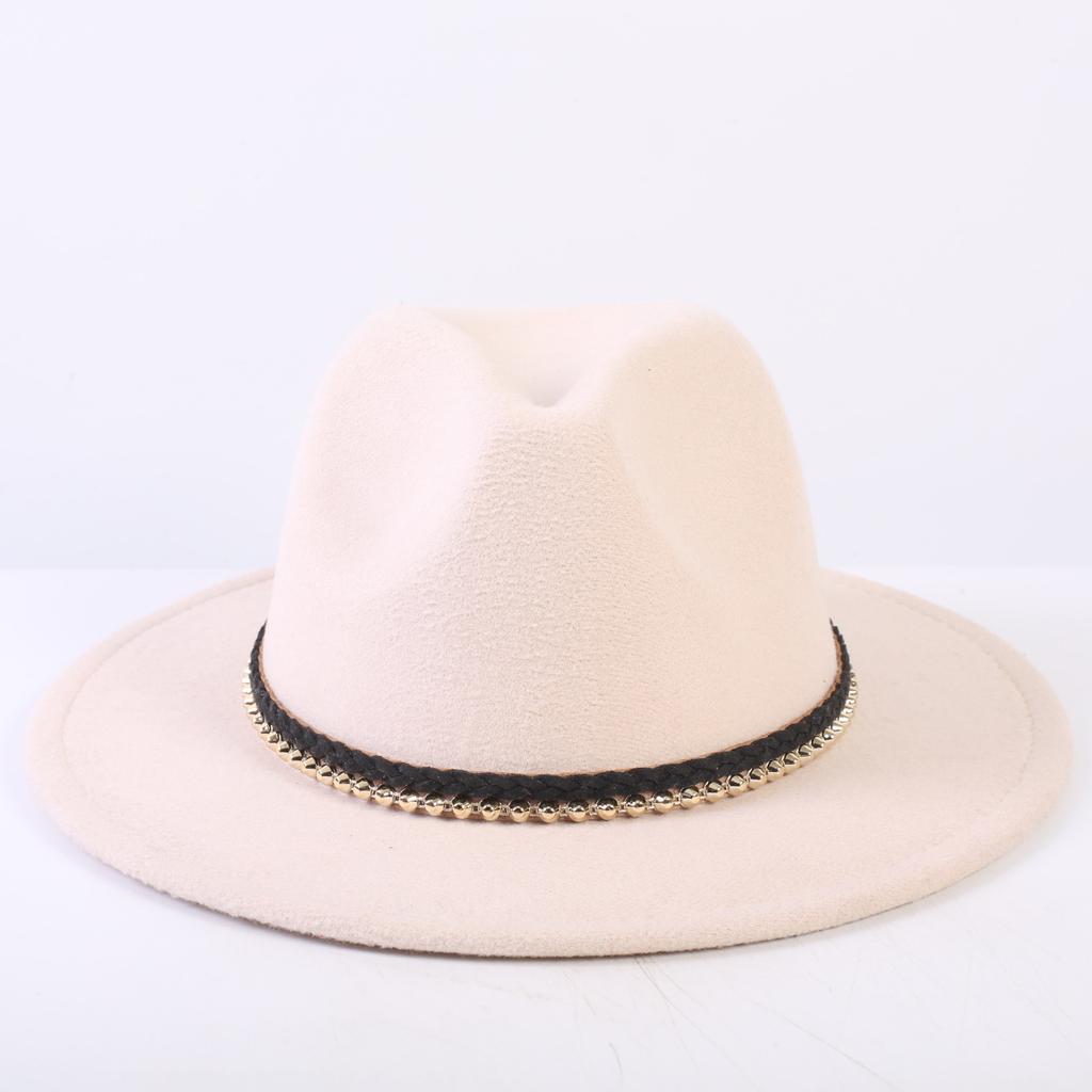 Popular European and American Classic Simple Flat-brimmed Top Hat Men's and Women's Fashionable and Elegant Versatile Jazz Hat Top Hat