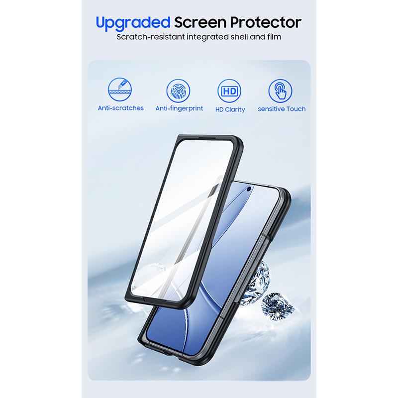 Magnetic Matte Transparent Hinge Protection Full Body Case for Google Pixel 10 Pro Fold Wireless Charging Cover with Glass Flim