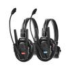 SYNCO Xtalk XPro2: Headset Intercomunicador Sem Fio para 2 Pessoas, Alcance de 500M, Cancelamento de Ruído