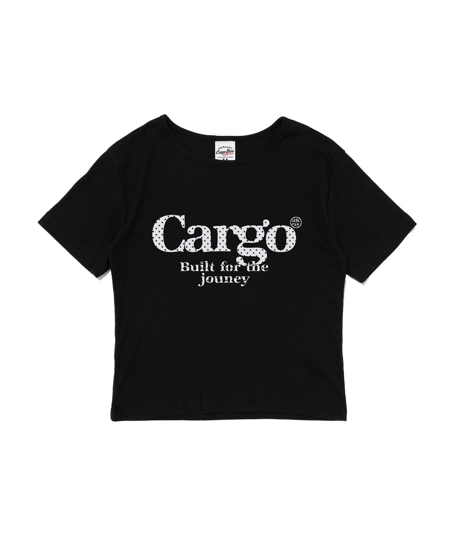 Cargo Bros For Woman Dot Logo Short Sleeve T-Shirt (Black) Free