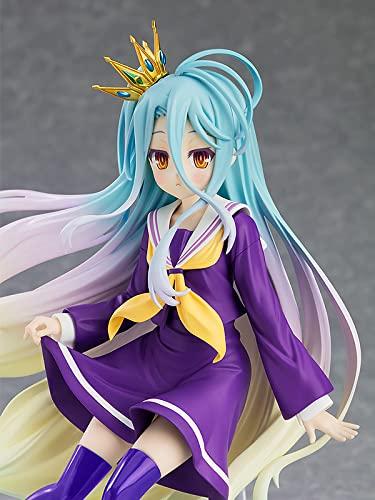 POP UP PARADE No Game No Life White Crown Plastic Painted Complete Figure 203728 Ver. Non-scale