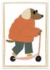 Poster for a Child Dog Scooter