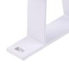 1Pc Double Curtain Rod Brackets Wall Curtain Rod Retainers Bracket Curtain Rod Hooks Aluminum Alloy Curtain Rod Window Hardware