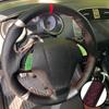 Hand Stitched Perforated Non-slip Artificial Leather Steering Wheel Cover For Fiat Punto Bravo Linea Qubo Doblo Grande Punto