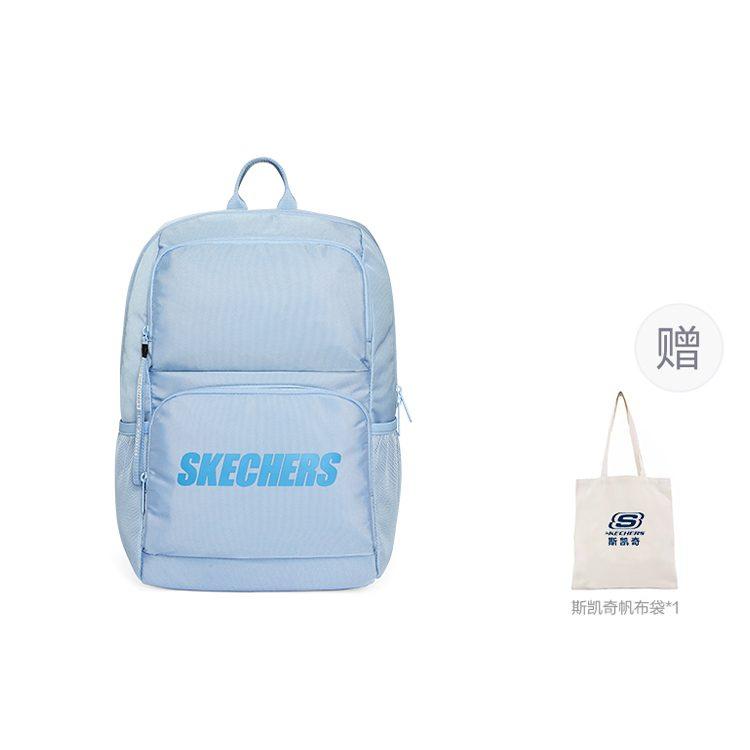 Skechers Polyester Backpack Unisex Light Blue L320U196-01CQ