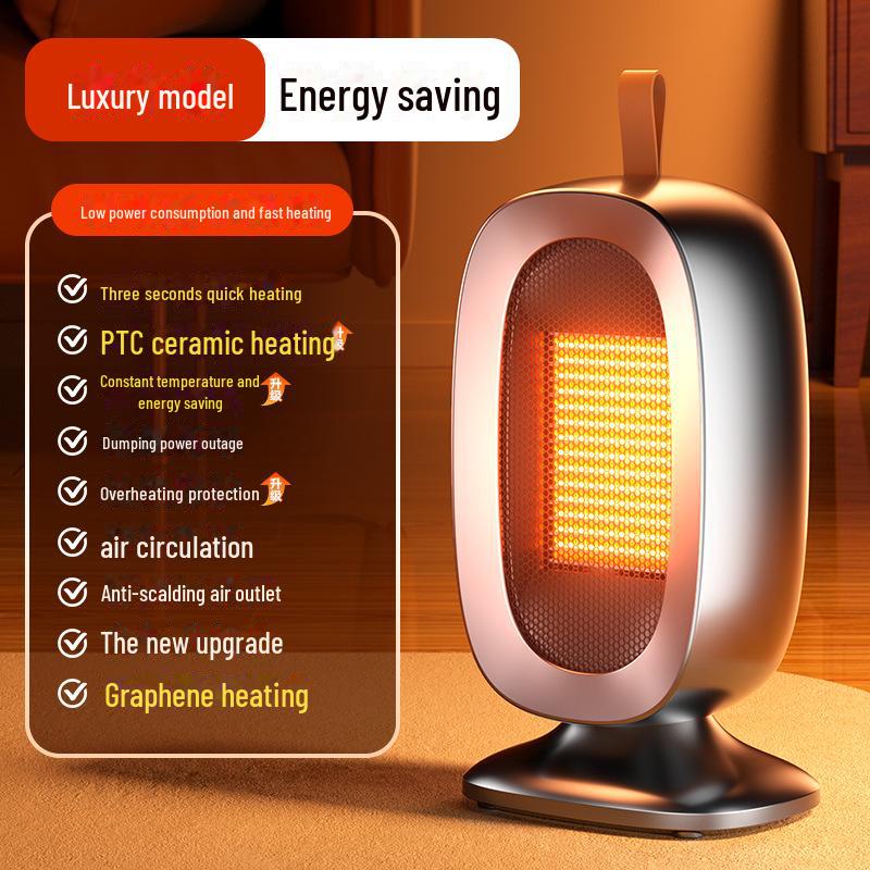 Radiateur de bureau élégant 2025: Ventilateur à Chauffage Rapide pour Maison, Bureau ou Résidence Universitaire