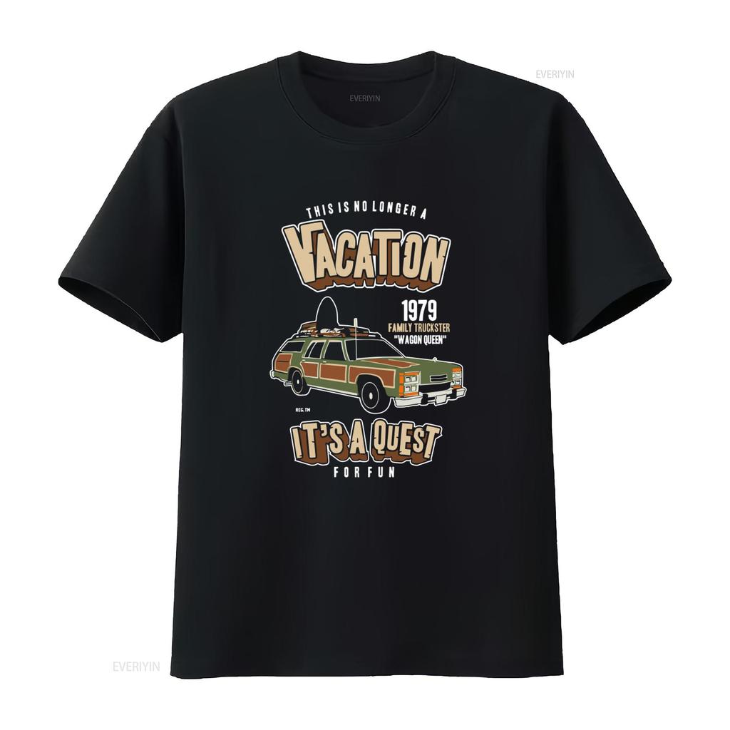 1979 Family Truckster Wagon Queen Vacation Quest For Fun T Shirt Vintage Top For Everyday Wear Slightly Soft Fashion