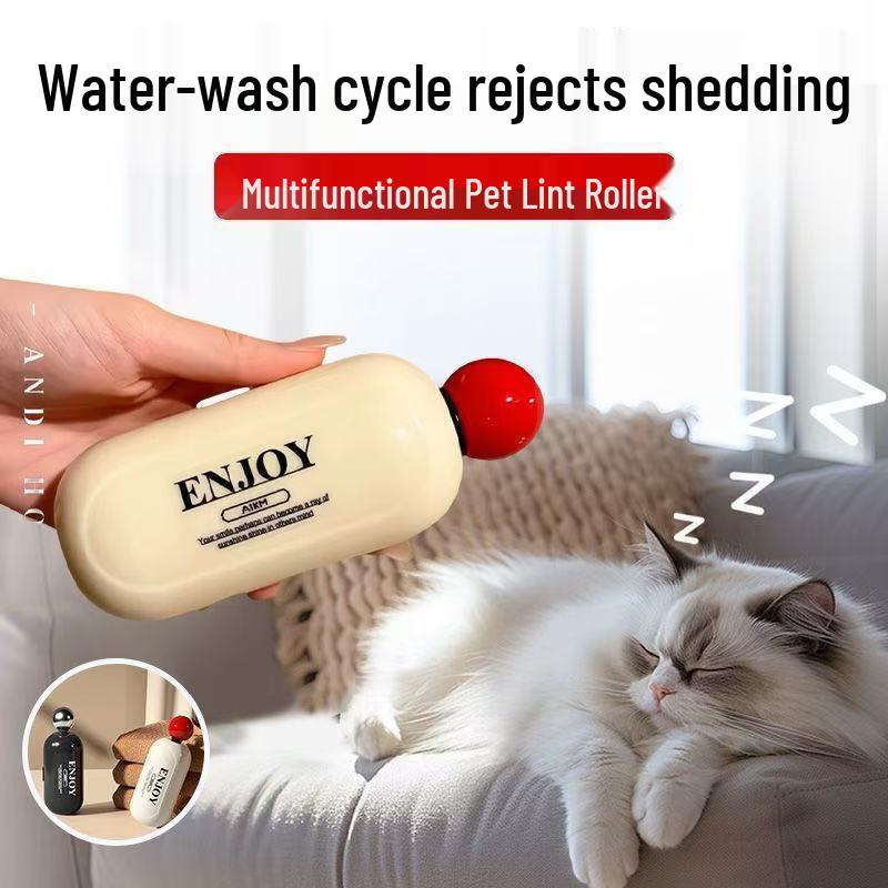 2-in-1 Portable Washable Lint Roller & Cleaning Brush for Clothes and Home