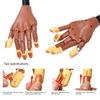 Detachable Nail Training Hand Model Magnetic Base Realistic Manicure Practice Tool Compact ABS