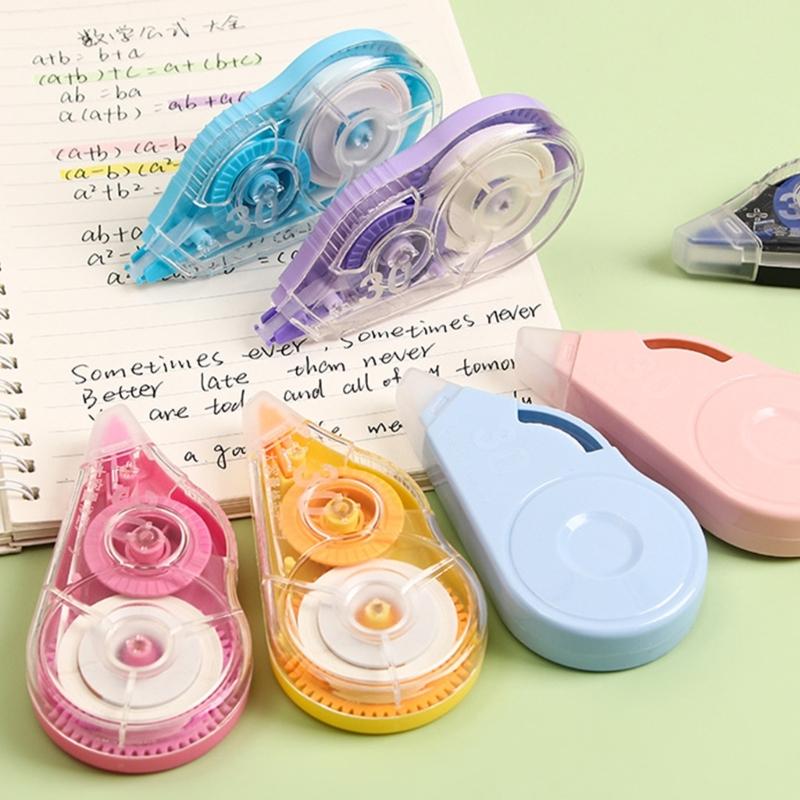 10Pcs Correction Tape Roller 8mx5mm for Note Taking Refillable  Correction Tape Total 80m for School and Office