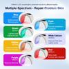 Professional 7 Colors PDT LED Mask Facial Red Light Therapy Skin Rejuvenation Device Face Lift Anti Wrinkle Beauty Machine