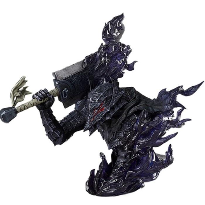 Hiyanan Berserk Guts Statue 120mm Black PVC Figure