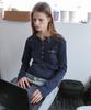Leuba Whenever Henley Neck T-Shirt - Blueberry Navy