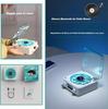 Reproductor de Vinilo Waves Altavoz Bluetooth con Ruido Blanco Tocadiscos Retro Altavoz Ayuda para Dormir Altavoz con Forma de Vitrola con Luz RGB