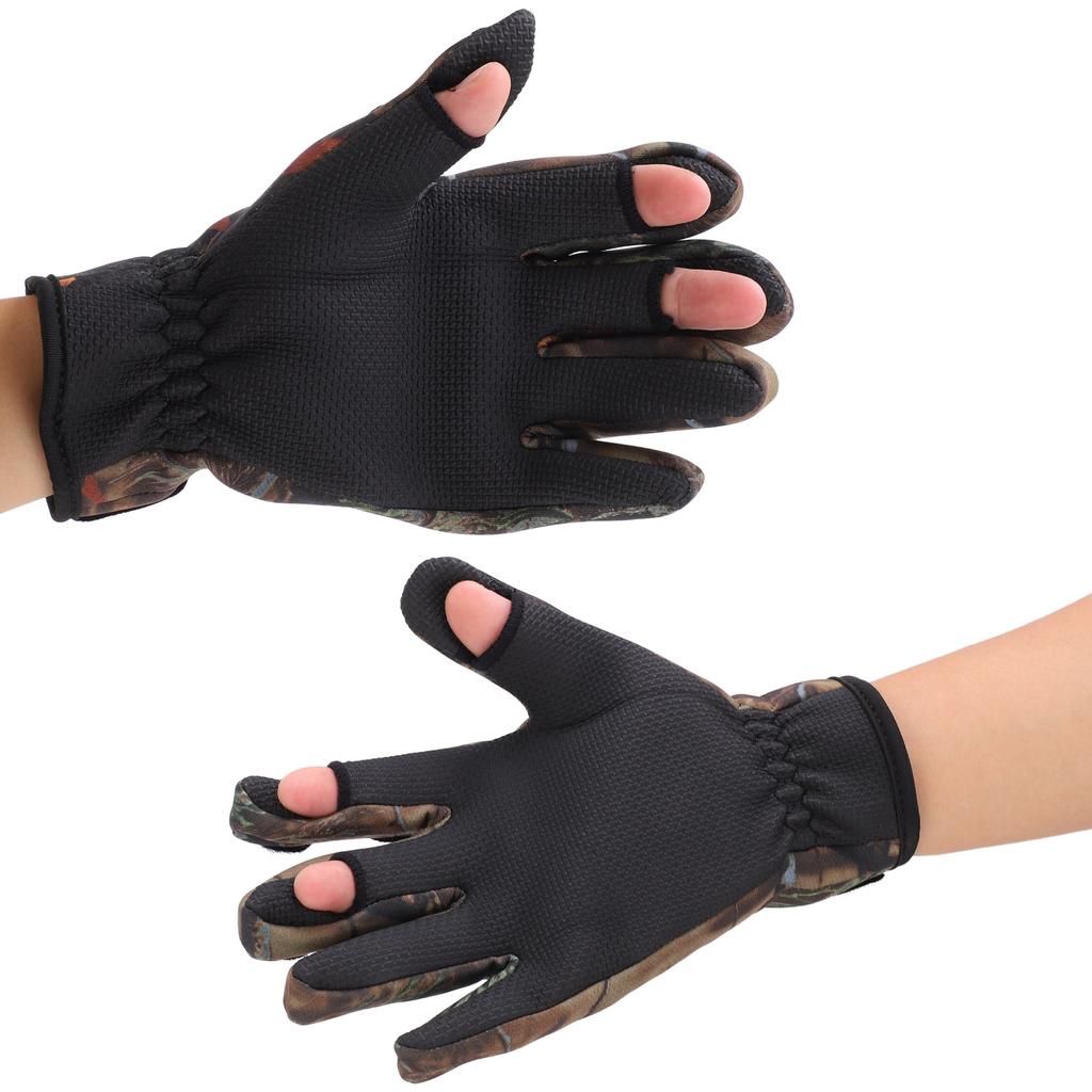 1 Pair Cycling Gloves Full Finger Anti Slip Breathable Winter Bike Riding Gloves for Men Women
